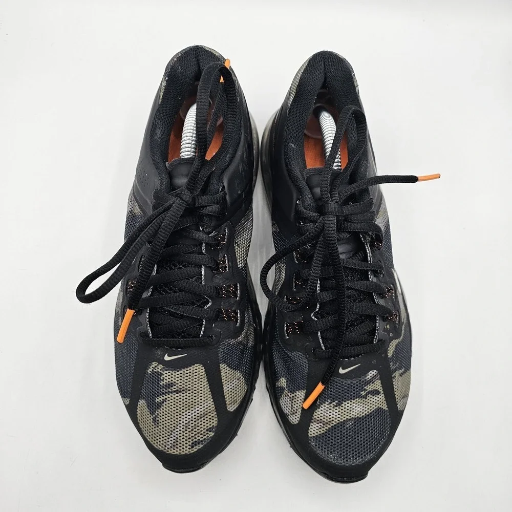 NIKE AIR MAX 2013 Sneakers Size 5Y Black Camo Mesh Lace Up Shoes Fits Womens 6.5